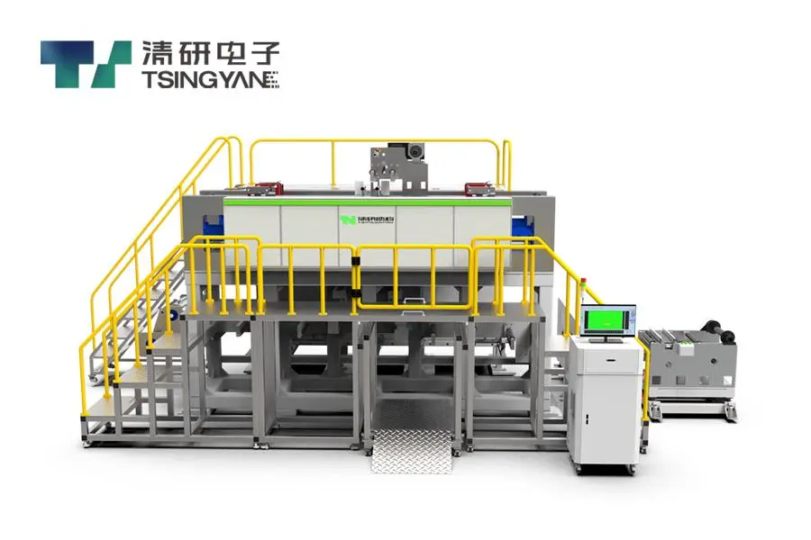 10-Roll Dry Film Forming and Laminating Machine